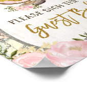 Livre d'or d'aventure de carte florale rose rose S (Coin)