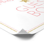 Livre d'or de Baby Shower "Twinkle Twinkle Little  (Coin)