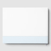 Livre d'or de baptême de garçons (Verso)