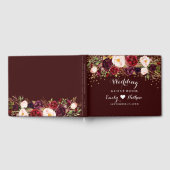 Livre d'or de Bourgogne Confetti Floral Mariage (Complet)