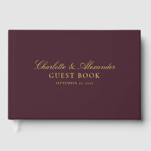 Livre d'or de Bourgogne mariage
