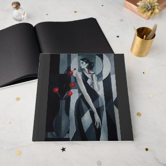 Livre d'or de femme Art Déco Silent Pulse