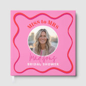 Livre d'or de fête prénuptiale Rose Clair Miss to  (Recto)