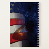Livre d'or de funérailles militaires drapeau améri (Verso)