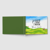 Livre d'or de golf pour que le golfeur signe (Complet)