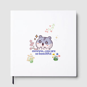 Livre d'or de hamster à l'esthétique mignonne