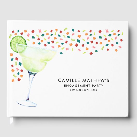 Livre d'or de la fête de fiançailles Fiesta (Recto)