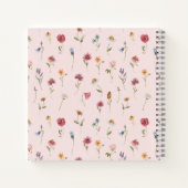 Livre d'or de la Fête des mariées botanique fleur (Dos)