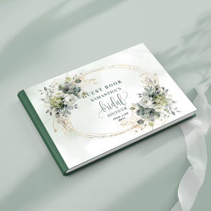 Livre d'or de la fête prénuptiale à la verdure ver