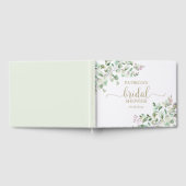 Livre d'or de la fête prénuptiale Eucalyptus Verdu (Complet)