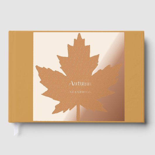 Livre d'or de la feuille d'érable d'automne (Recto)