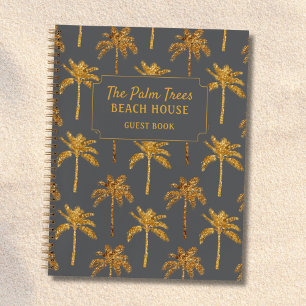 Livre d'or de la maison de plage aux palmiers gris