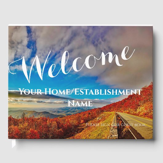 Livre d'or de la maison / établissement de paysage (Recto)