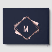 Livre d'or de la Marine rose Blue Mauve (Verso)