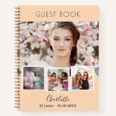 Livre d'or de la pêche photo collage (Devant)