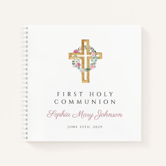 Livre d'or de la première communion de la couronne (Devant)