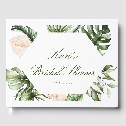 Livre d'or de la verdure tropicale (Recto)