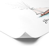 Livre d'or de l'Aquarelle de navire avec empreinte (Coin)