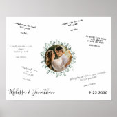 Livre d'or de mariage alternatif avec photo d'euca (Devant)