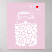 Livre d'or de mariage alternatif en brique personn (Devant)