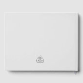 Livre d'or de mariage avec logo unique (Verso)
