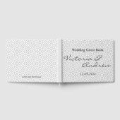 Livre d'or de mariage - Blanc & Gris (Complet)