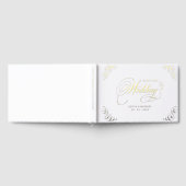 Livre d'or de mariage calligraphié avec un élégant (Complet)