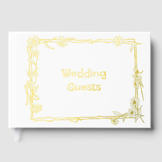 Livre d'or de mariage chrétien personnalisable