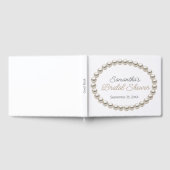 Livre d'or de mariage Collier de perles élégant (Complet)