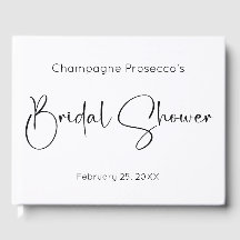 Livre d'or de mariage de style moderne