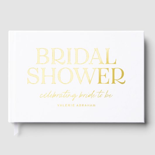 Livre d'or de mariage élégant pour les photos des (Recto)