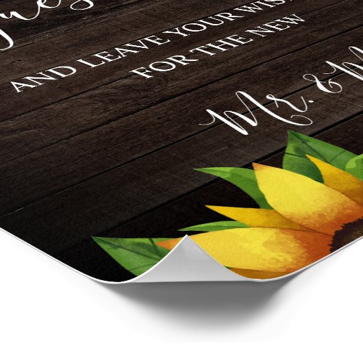 Livre d'or de mariage en bois rustique et ficelle  (Coin)