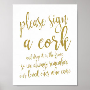 Livre d'or de mariage en liège de vin avec paillet