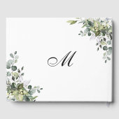 Livre d'or de mariage Eucalyptus (Verso)