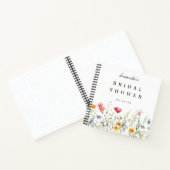 Livre d'or de mariage fleuri à l'aquarelle (Intérieur)