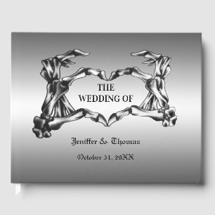 livre d'or de mariage gothique Halloween