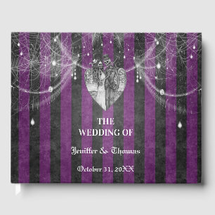 livre d'or de mariage gothique Halloween