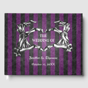 livre d'or de mariage gothique Halloween