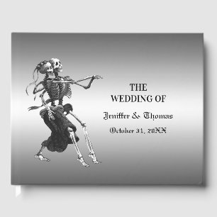 Livre d'or de mariage Halloween gothique