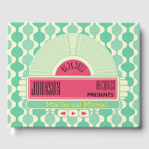Livre d'or de mariage Jukebox Diner Classique des