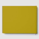 Livre d'or de mariage Love Gold Chic Script (Verso)