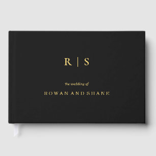 Livre d'or de mariage personnalisé de luxe