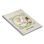 Livre d'or de mariage personnalisé Dove (Côté Droit)