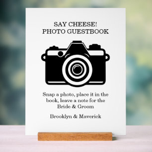 Livre d'or de mariage Photomaton