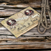 Livre d'or de mariage pirate