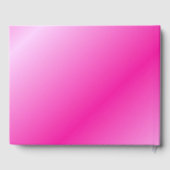 livre d'or de mariage rose, décoration festive, be (Verso)