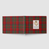 Livre d'or de mariage Royal Stewart Plaid Thistle (Complet)
