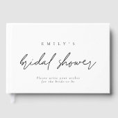 Livre d'or de mariage simple écriture pour invité (Recto)