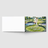 Livre d'or de mariage sur le thème du golf (Complet)