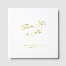 Livre d'or de Mlle à Mme